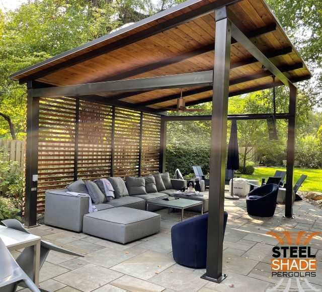 4 post pergola