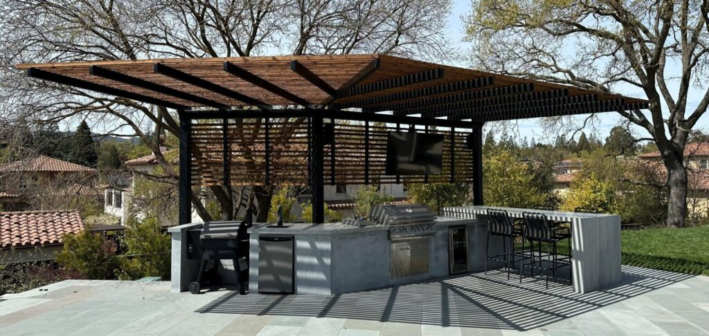 Engineered for Strength: How Steel Pergolas Withstand Wind and Storms