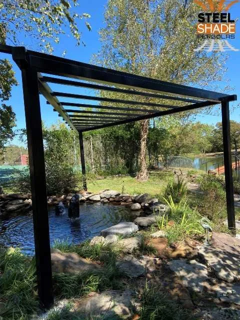 The Sapulpa: CUSTOM TRIANGLE PERGOLA - SAPULPA, OK